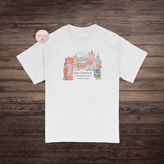 Kings Coronation 2023 | London | unisex t-shirts - white