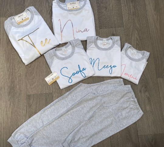 Personalised pjs cotton on sale