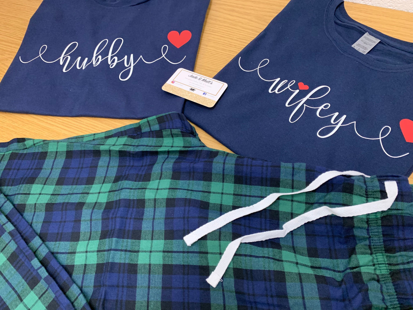 Just Married Pyjamas | Wifey & Hubby Pjs